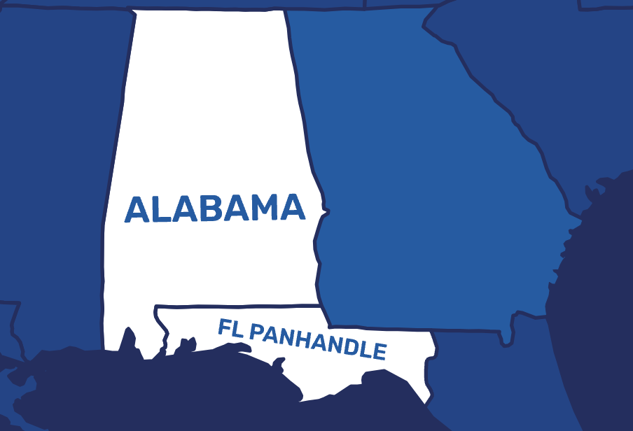 Alabama Florida Panhandle